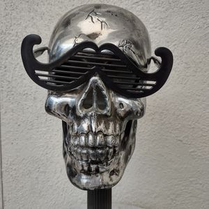 Black Mustache Glasses Slotted Novelty Halloween Costume Casual Retro Party